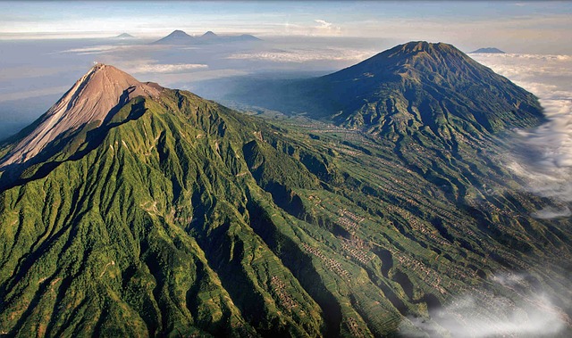 Ketep Pass zur Besichtigung des Mt. Merapi, Indonesien