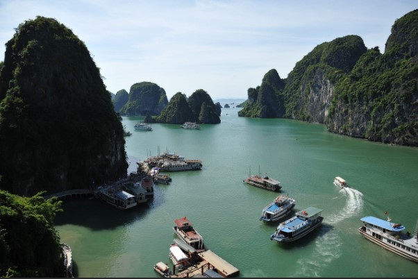 Tagesausflug zur Ha Long Bucht, Vietnam