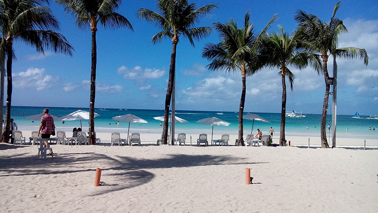 Boracay Insel hüpfen, Philippinen