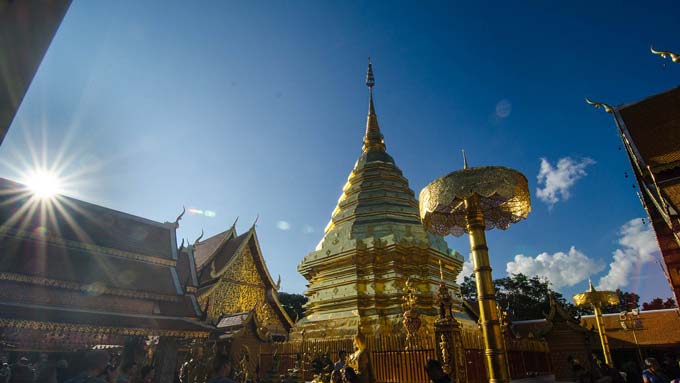 Doi Suthep und Meo Bergstammdorf, Thailand