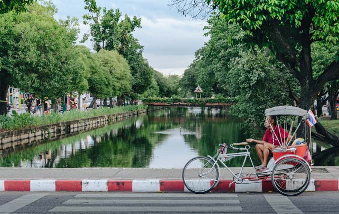 Fahrradtour 
„Farben von Chiang Mai“, Thailand