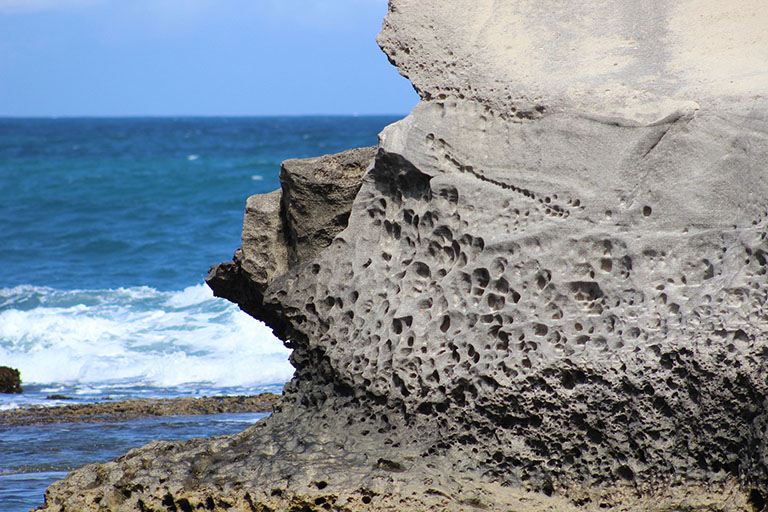 Felswunder auf Biri, Philippinen