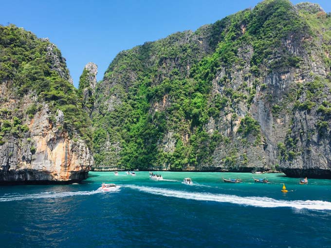 Hong Islands mit dem Speedboot, Thailand