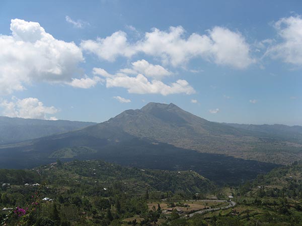 Besteigung des Vulkans Mt. Batur, Indonesien