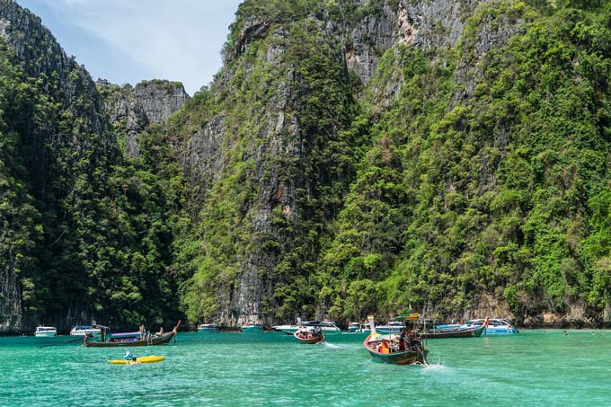 Phi Phi Islands 
- der frühe Vogel, Thailand